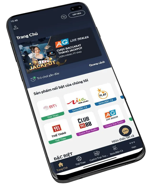 Các tính năng và trò chơi trong ứng dụng E2BET BET